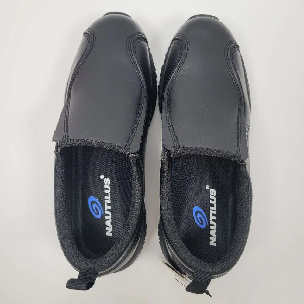 Nautilus Women's Black Slip Resistant Work Shoes N5064 US Size 9.5 NWT - Picture 5 of 8
